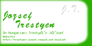 jozsef trestyen business card